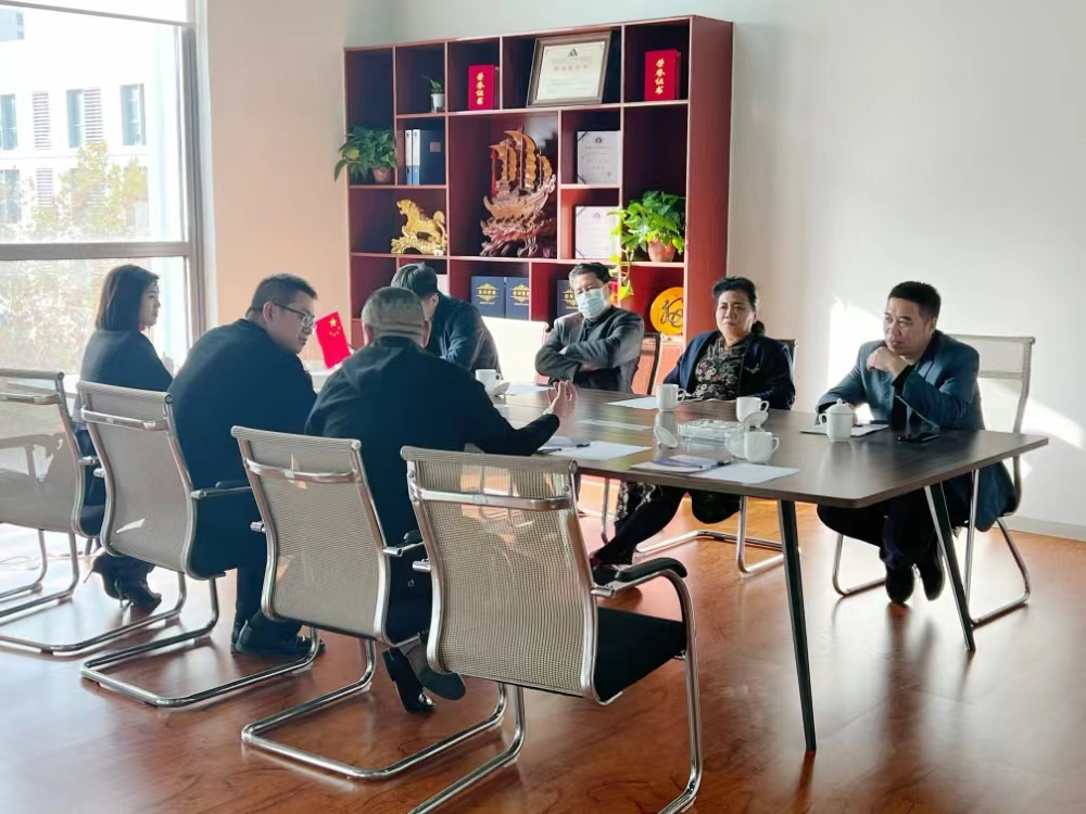 热烈欢迎人民消防工程股份有限公司领导莅临我司参观考察