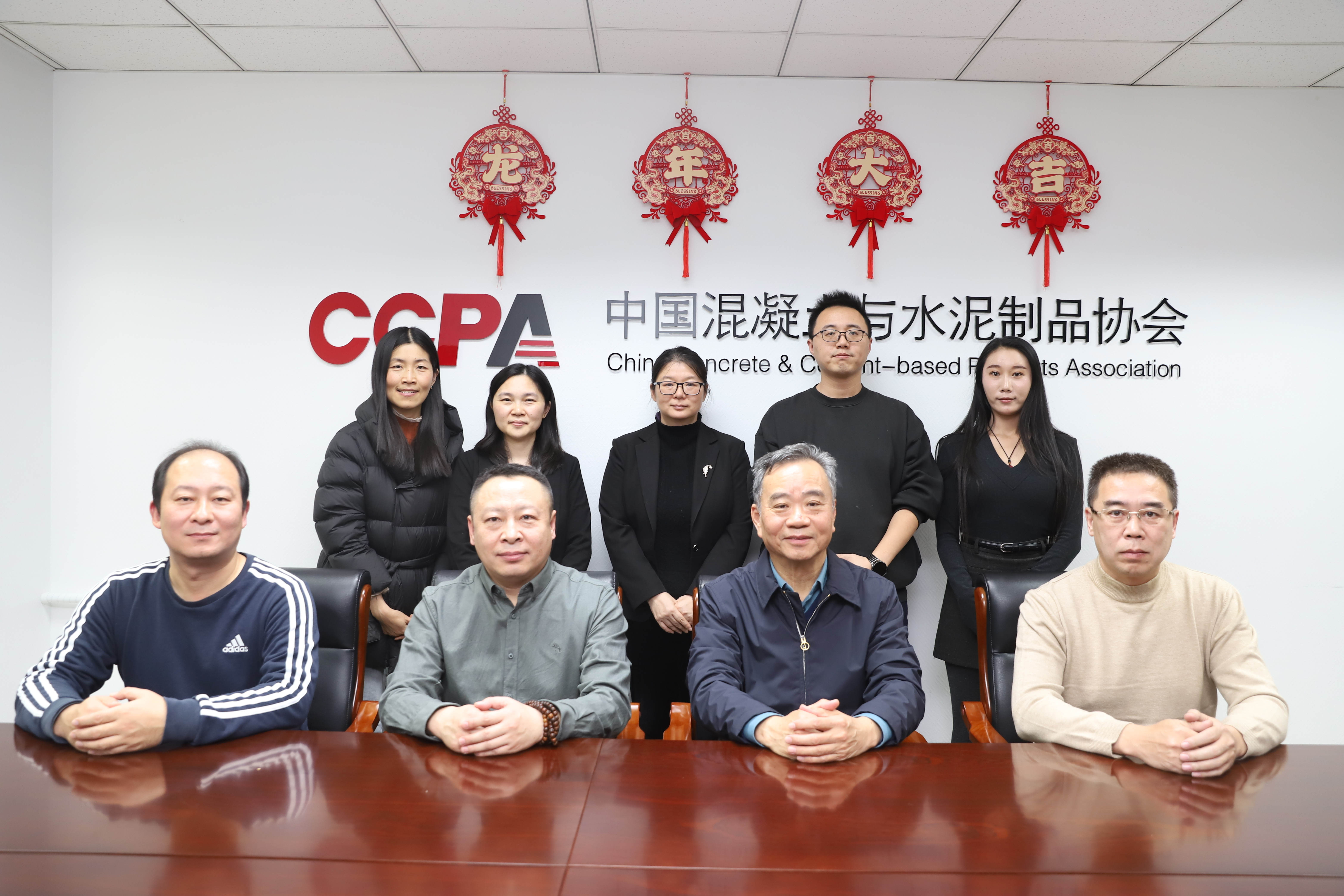 <b>中邦科技董事长史云强一行到访中国混凝土与水泥制品协会</b>